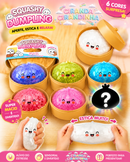 Squashy Dumpling Surpresa com Glitter - Squishy Sensorial Macio