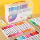 Kit Canetas Brush Pen Ponta Dupla 12/24/48/60/80/100 Cores Para Lettering Desenho Bullet Journal ✔ Compra Segura | ✔ Garantia 7 dias | ✔ Envio Rápido