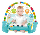 Tapete Ginásio Atividade Musical Interativo Infantil - Rosa e Azul