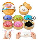 Squashy Dumpling Surpresa com Glitter - Squishy Sensorial Macio