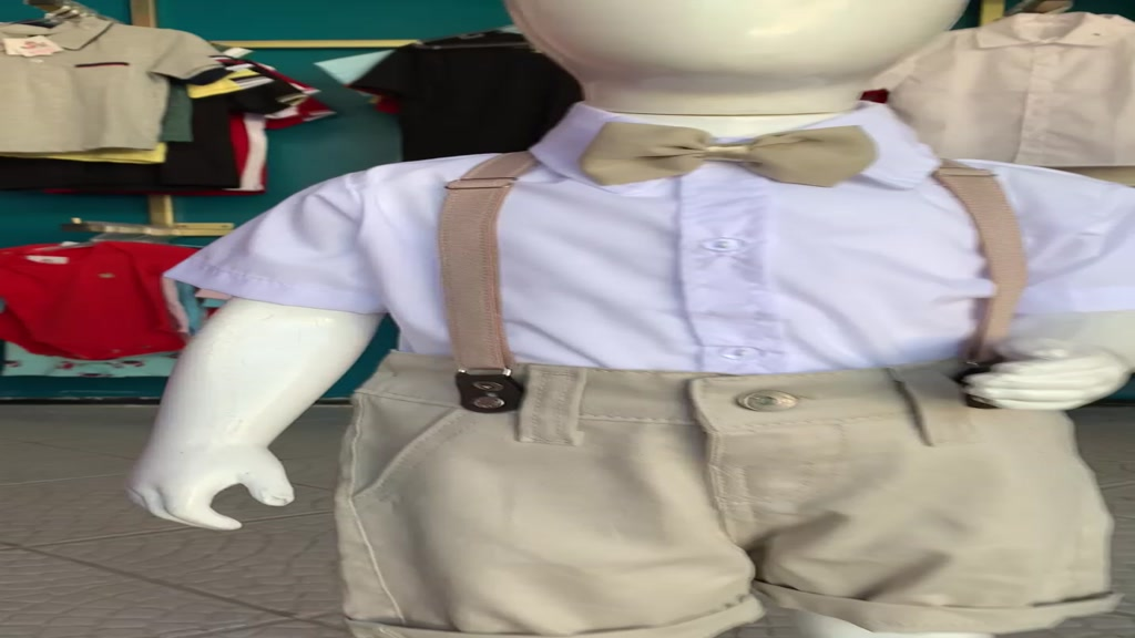 Roupa de BATIZADO infantil conjunto pajem menino festa batismo acompanha camisa, gravata, bermuda