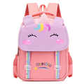 Mochila Infantil Escolar Confortável e Resistente | Alças Acolchoadas, Estampa Colorida e Bolsos Laterais