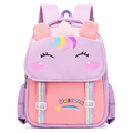 Mochila Infantil Escolar Confortável e Resistente | Alças Acolchoadas, Estampa Colorida e Bolsos Laterais