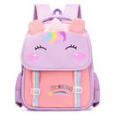 Mochila Infantil Escolar Confortável e Resistente | Alças Acolchoadas, Estampa Colorida e Bolsos Laterais