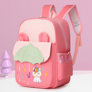 Mochila Infantil Escolar Confortável e Resistente | Alças Acolchoadas, Estampa Colorida e Bolsos Laterais
