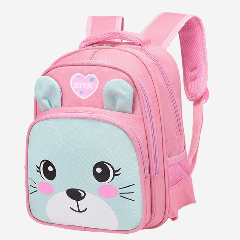 Mochila Infantil Escolar Confortável e Resistente | Alças Acolchoadas, Estampa Colorida e Bolsos Laterais