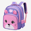 Mochila Infantil Escolar Confortável e Resistente | Alças Acolchoadas, Estampa Colorida e Bolsos Laterais