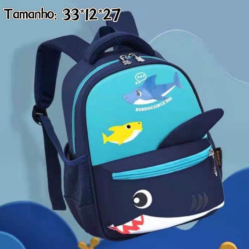 Mochila Infantil Escolar Confortável e Resistente | Alças Acolchoadas, Estampa Colorida e Bolsos Laterais