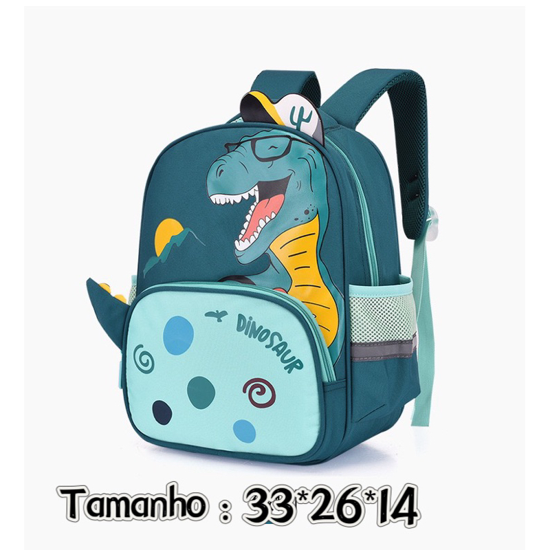 Mochila Infantil Escolar Confortável e Resistente | Alças Acolchoadas, Estampa Colorida e Bolsos Laterais