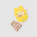 Conjunto Infantil Menina Verão 2 ao 14 - Leve, Confortável e Casual