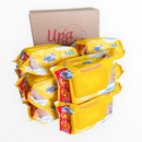 Kit 1680 lenços/Toalhas umedecidas Upa bebe caixa com 12 pacotes 140 und cada
