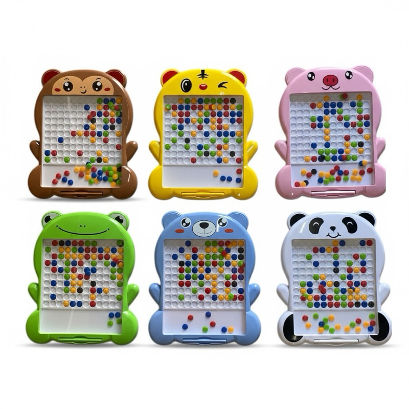 Tábua de Desenho Magnético Colorida para Crianças com Folhetos Criativos: Brinquedo Educacional, Estimulante e Interativo