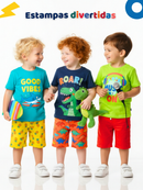 Kit 10 Peças Roupas Infantil Menino Premium 1 ao 14 Conjunto Criança Masculino