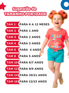 Kit 10 Peças Roupa Infantil Menina Conjunto Verão Feminino Tamanho 1 ao 14