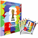 Kit Álbum + 84 Figurinhas Copa Do Mundo Fifa 2026 Panini 12 Envelopes