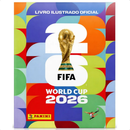 Kit Álbum + 84 Figurinhas Copa Do Mundo Fifa 2026 Panini 12 Envelopes