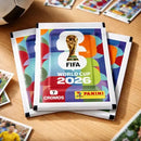 Kit Álbum + 84 Figurinhas Copa Do Mundo Fifa 2026 Panini - 12 Envelopes