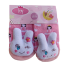 Kit 03 ou 06 Pares Meia Infantil 3D com Chocalho de Bichinho Fofinha Bebê 0 a 24 meses - Menino e Menina