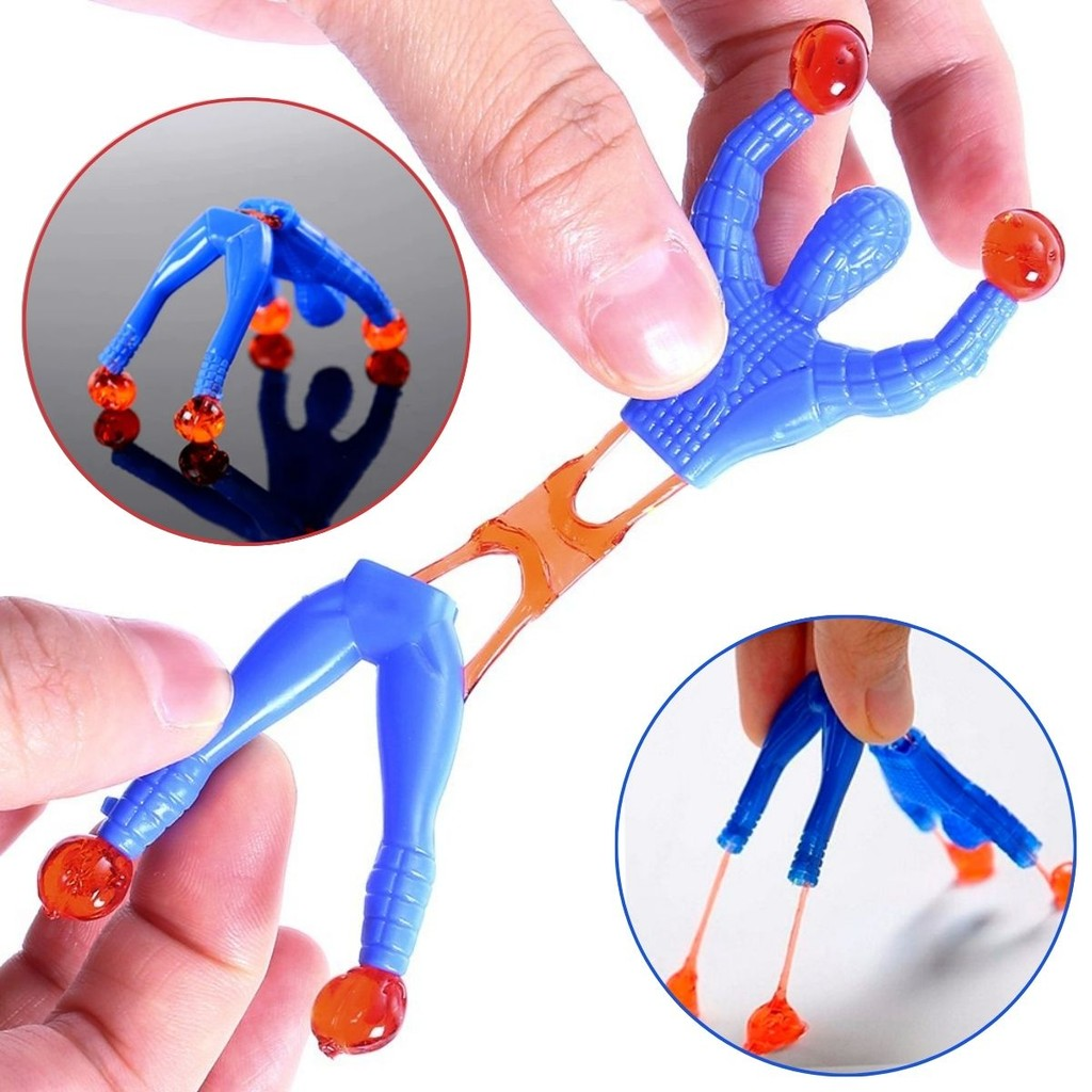 Kit 8 Boneco Ninja Que Gruda Na Parede De Brinquedo Infantil