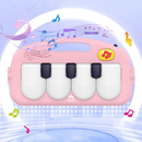 Tapete Ginásio Atividade Musical Interativo Infantil - Unicórnio