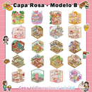 Caderno De Adesivos 3D De Microcenas – 20 Cenas Diversas, 40 Páginas | DIY Relaxante & Educativo