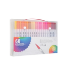 Kit Canetas Brush Pen Ponta Dupla 12/24/48/60/80/100 Cores Para Lettering Desenho Bullet Journal ✔ Compra Segura | ✔ Garantia 7 dias | ✔ Envio Rápido