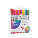 Kit Canetas Brush Pen Ponta Dupla 12/24/48/60/80/100 Cores Para Lettering Desenho Bullet Journal ✔ Compra Segura | ✔ Garantia 7 dias | ✔ Envio Rápido