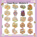 Caderno De Adesivos 3D De Microcenas – 20 Cenas Diversas, 40 Páginas | DIY Relaxante & Educativo