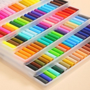 Caneta Brush Pen Kit Com 12/24/36/48/60/80 Cores com ponta dupla pincel estilo-LC