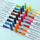 Caneta Brush Pen Kit Com 12/24/36/48/60/80 Cores com ponta dupla pincel estilo-LC